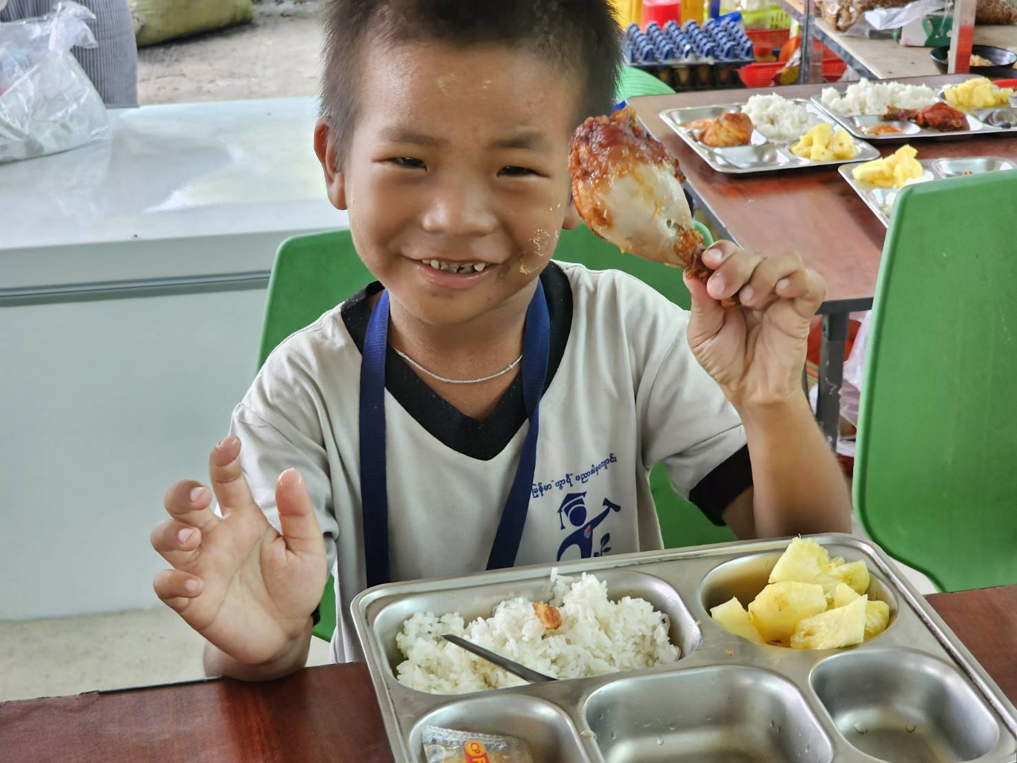 孩子們的校園生活